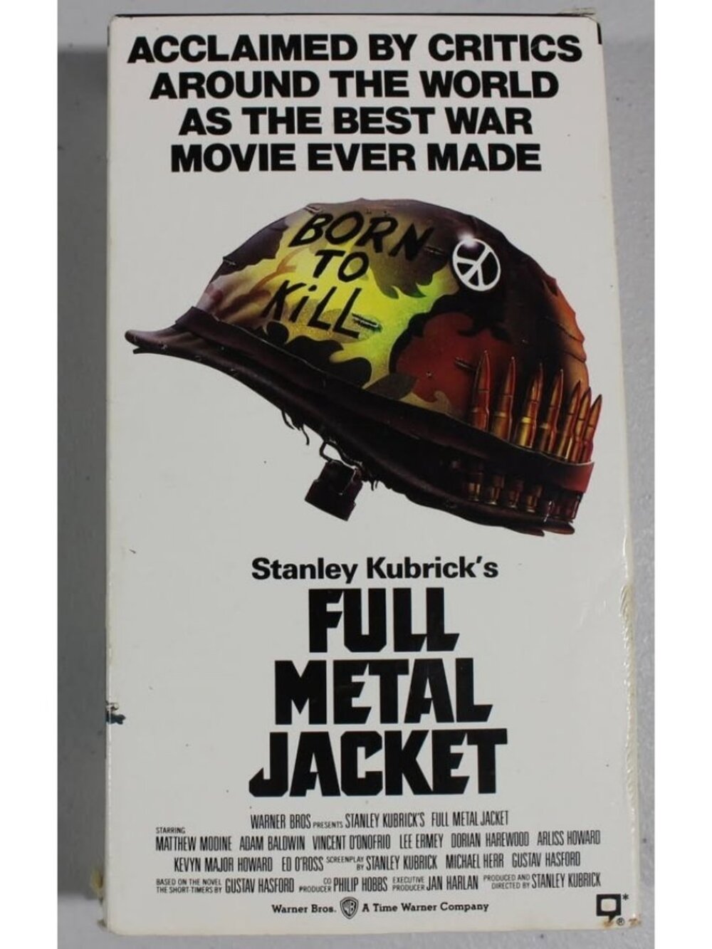 Full Metal Jacket VHS - Stanley Kubrick War Movie (Used, Tested)